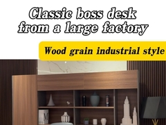 プライバシーのためにフロントバフルを持つ現代的な4人用オフィス家具テーブル