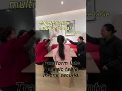 現代的なリフトトップ折りたたむコーヒーテーブル 4つの便座とリビングルーム家具の使用のための保管