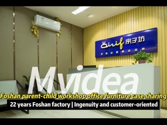 モダンデザイン シンプル ファッション 普通のデスクから6席のオフィス家具