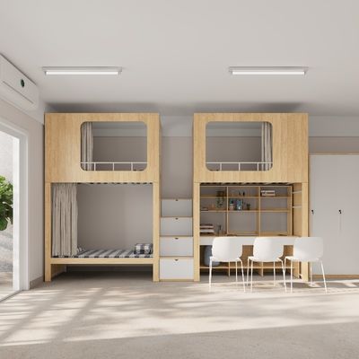購入 ベンクベッド 収納キャビネット 木 4600 X 900 X 2400mm パーソナライゼーションをサポート online manufacture