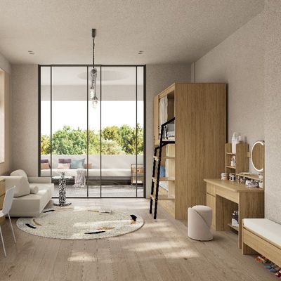 Modern Safe And Stable Bunk Bed For Youth Hostel