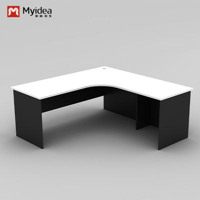 Single Computer Desk With Cabinet Storage