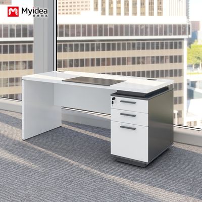 Modern Minimalist Office Desk for Storage, Practical Computer Desk, single-sided Staff Screen Desk